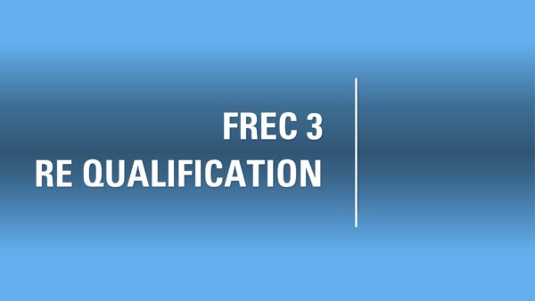 FREC3 Re-qualification (Every 3 Years)